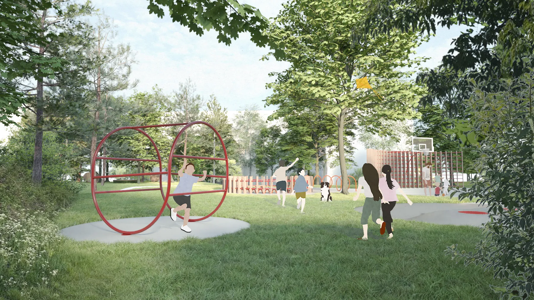 Podwórko przestrzeń zewnętrzna definicja